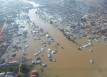 Arial view of flooded lokoja city