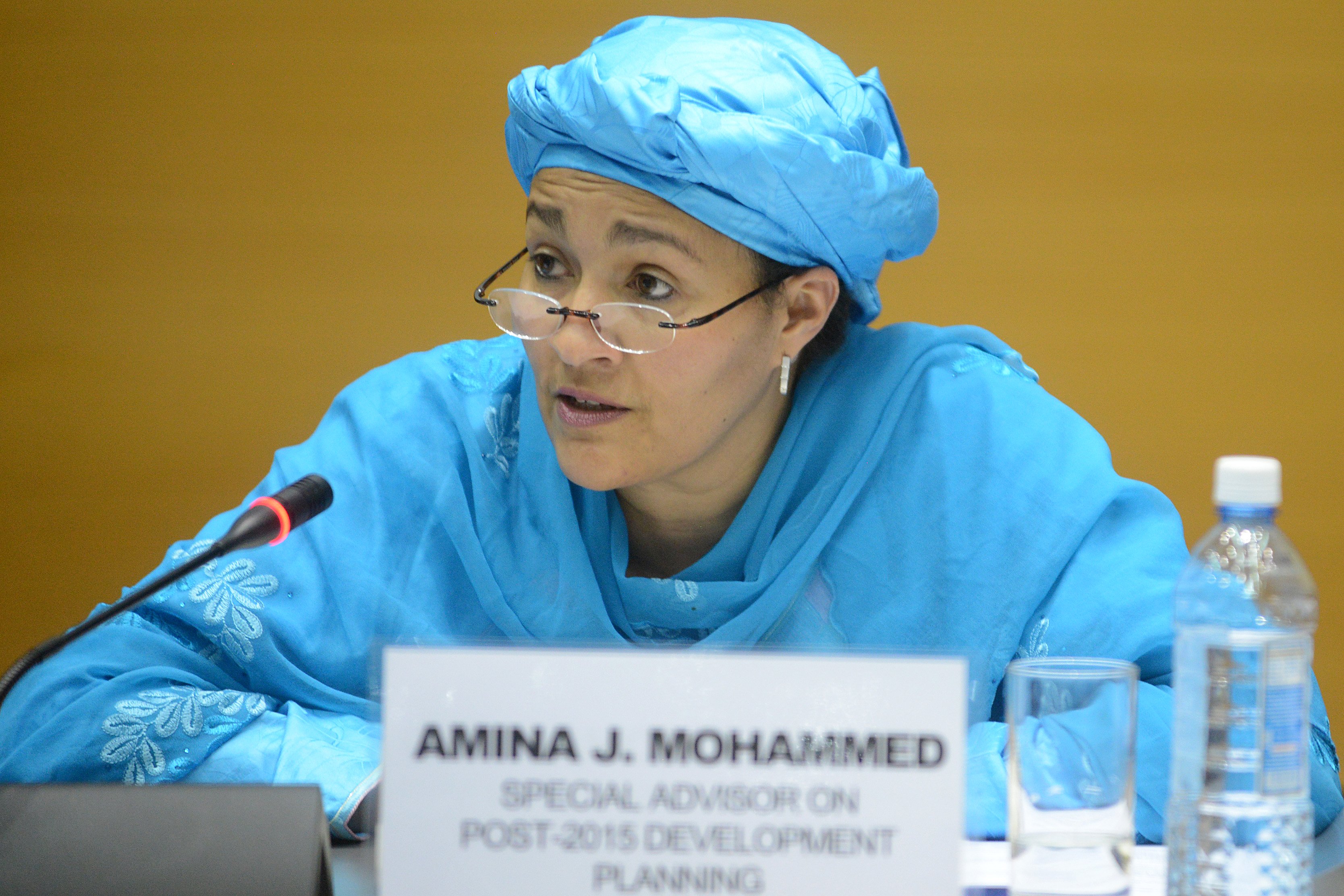 Federal Minister of Environment, Hon. Amina Mohammed