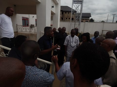 Dr. Chima Chukwu addressing the media