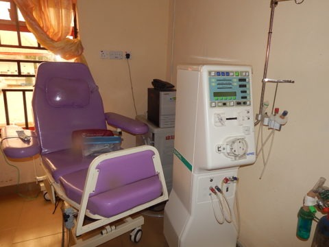 One of the dialysis unit at the Diagnostic Center in Abia State