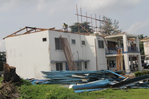 CP Quarters Rivers State - before renovation