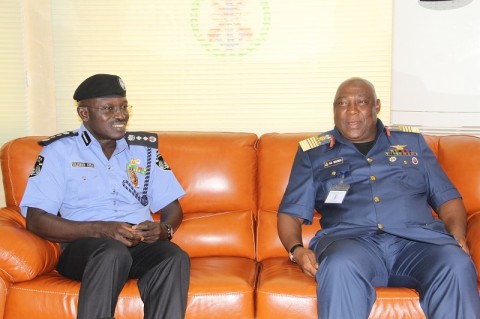 IGP Suleiman Abba and the CDS, Air Chief Marshal Alex Badeh