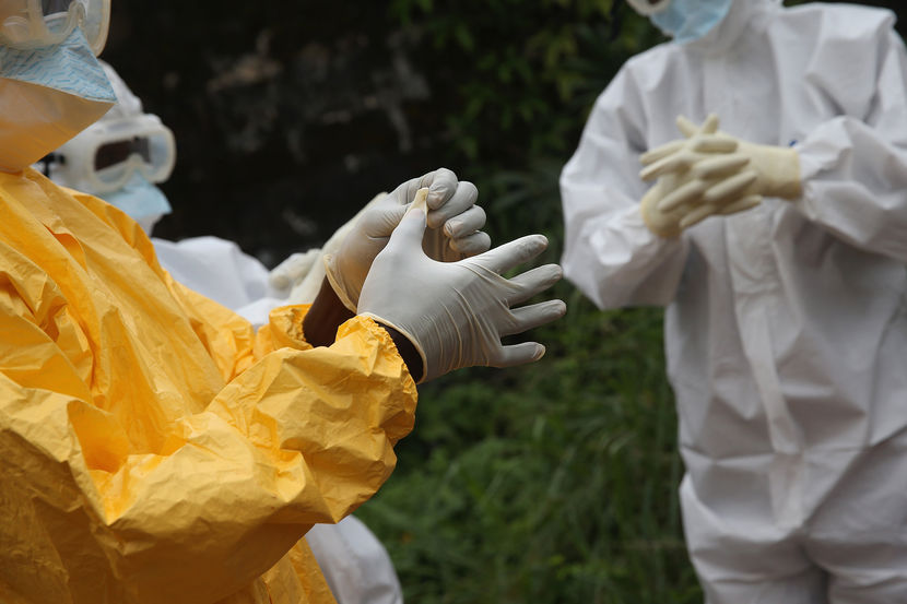 Image: Liberia Races To Expand Ebola Treatment Facilities, As U.S. Troops Arrive