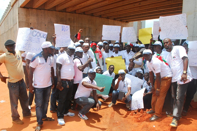 PROTESTING YOUTHS FROM ASABA