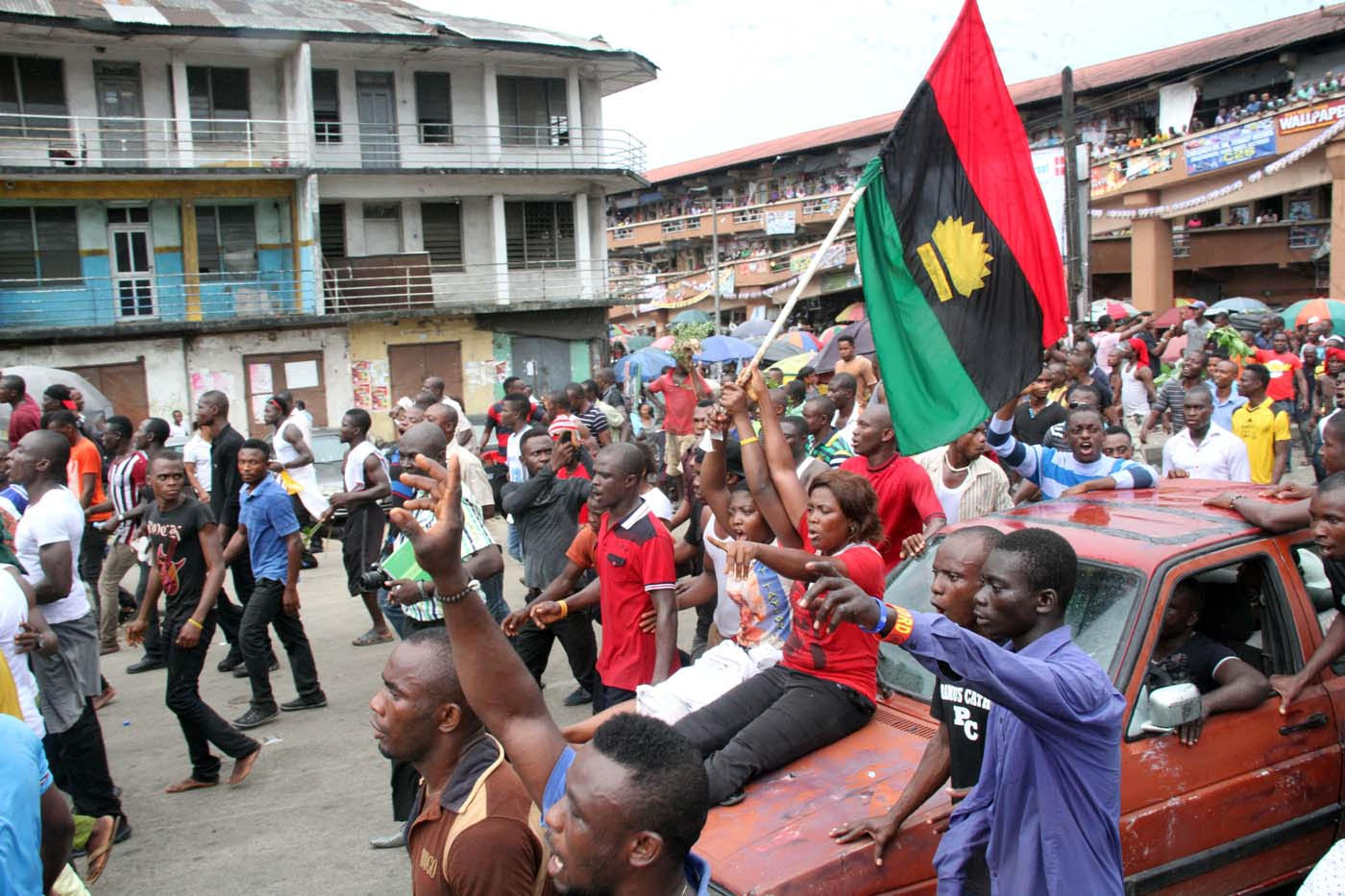 Biafra: IPOB Shutdown Aba For Nnamdi Kanu