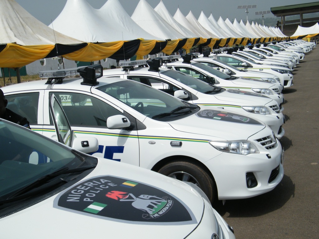 The Special Patrol Vehicles to the police in Anambra
