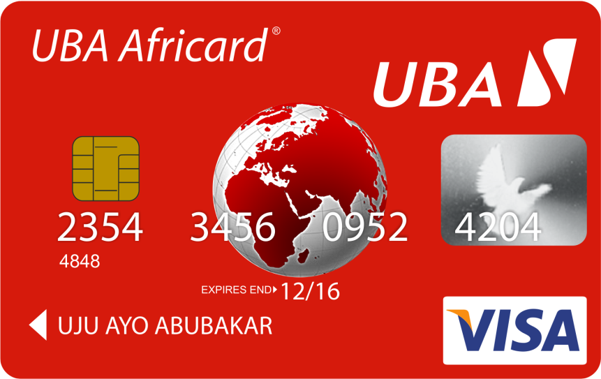 UBA Prepaid card marketing BIN