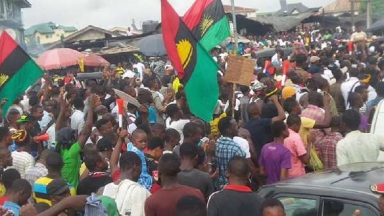 Tension In Owerri As Police Shoot Pro-Biafran Protesters