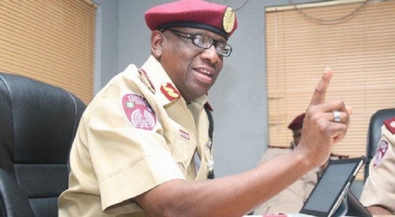 Boboye Oyeyemi {Federal Road Safety Corp Marshal} In The Eyes Of The Storm