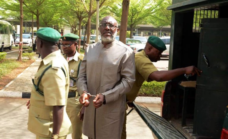 Dambazzau Behind Olisa Metuh Being Handcuffed To Court