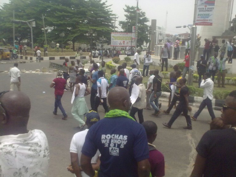 Planned Protest Against Okorocha: Imported Thugs, Cultists Invade Owerri To Attack Imo Workers