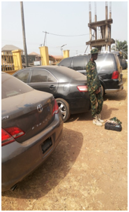 The fake Army lieutenant with the stolen vehicles