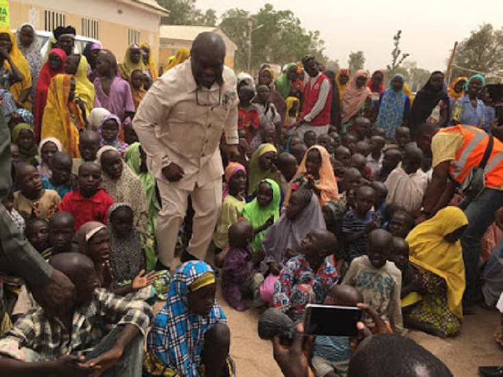 How Ikpeazu Donated N20 Million To Adamawa IDP Camp When Abia Can’t Pay Salaries