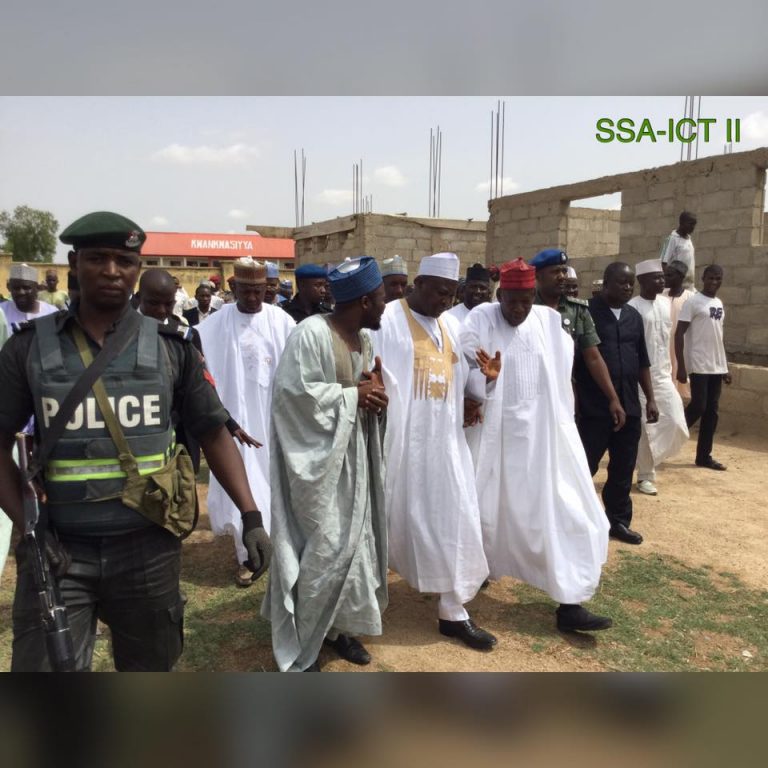 Ganduje Inspects Qur’anic Model Primary School