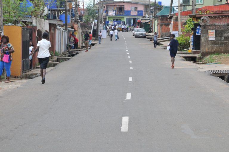 Lagos At Work: Ambode Commissions Street & Public Health Center