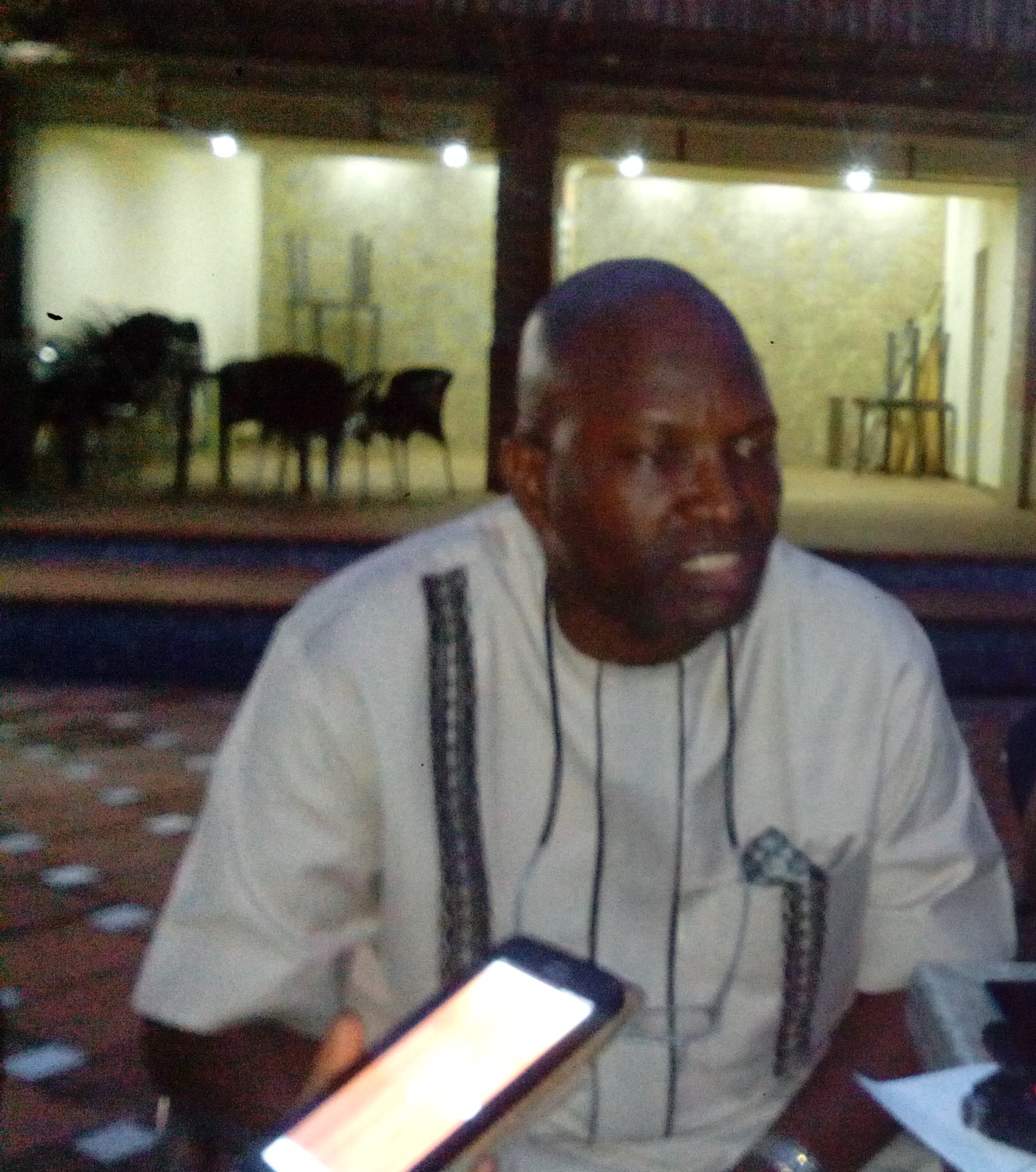 chief-fred-obi-chairman-of-delta-state-ipac-during-the-press-briefing