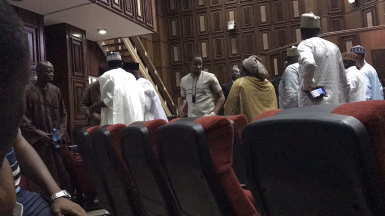 Commotion At Federal High Court Abuja As DSS Men Forcefully Abducts Buhari’s Aide After He Was Granted Bail
