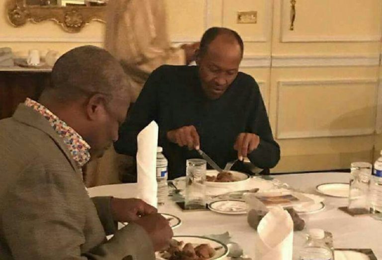 Abba Kyari Visits Buhari, As Buhari Signs Work Documents