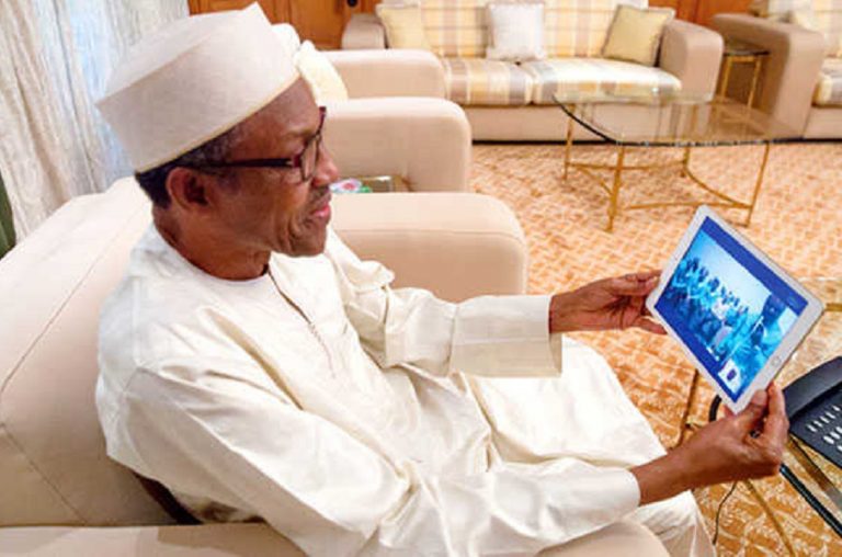Buhari Phones Obasanjo From UK, Salutes Him At 80