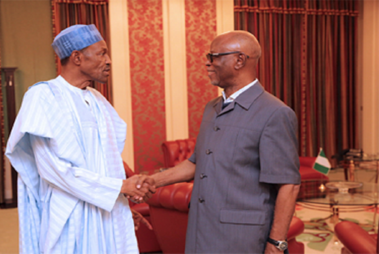Oyegun Begs NEC Members, Blames Buhari For Negligence 