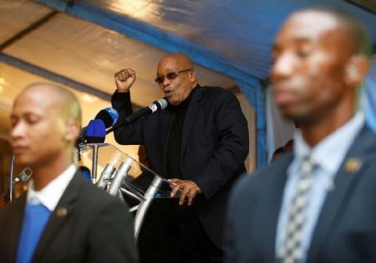 South African President Zuma Facing No Confidence Vote In ANC