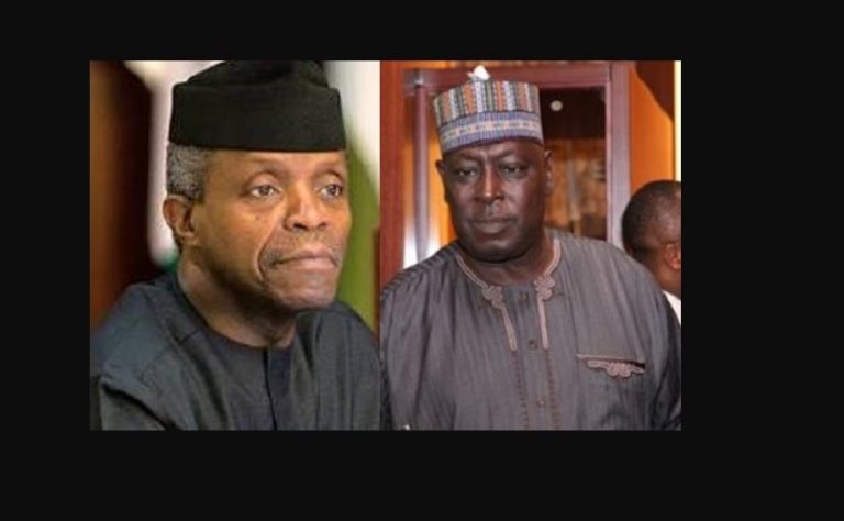 Osinbajo Angrily Walks Babachir Lawal Out Of Office, Calls Him A Thief