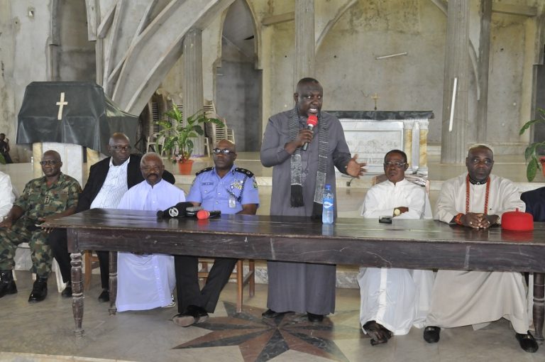 Okorocha Tells Priests & Laity In Ahiara Mbaise Catholic Diocese To Obey The Pope’s Directive & Accept Bishop Okpaleke
