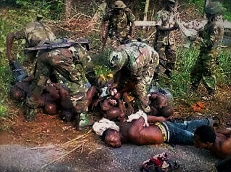 [Video]: How Nigerian Soldiers Slaughtered Biafran Activists In Aba