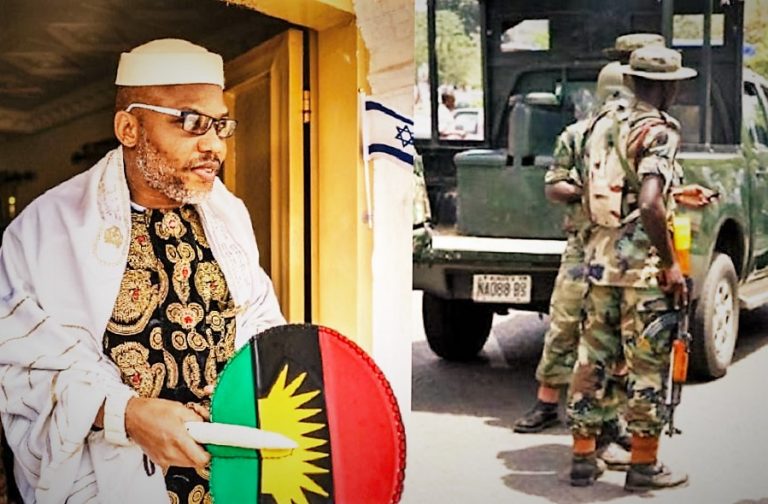 Curfew Declared In Jos, Soldiers Invade Nnamdi Kanu’s Compound Killing 22, Father Missing