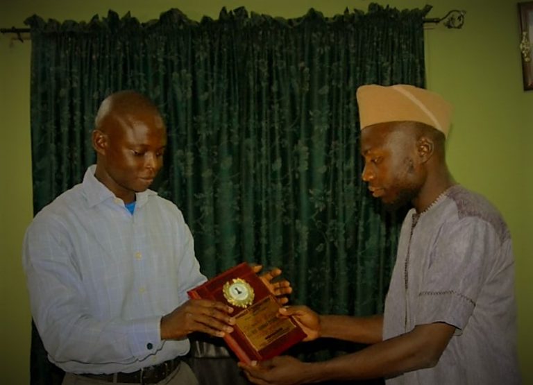 Hameed Oyegbade bags Congress of Nigerian Youth Award of Excellence