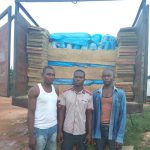 from right in jeans shirt ossai frank, Azuka ossai and emenike uba during search operation