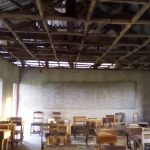 Uncompleted 3-classroom MDG projects occupied by SSS 3A – 3C(1)