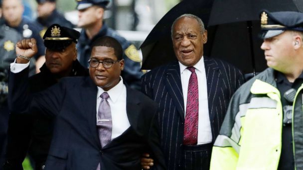 PHOTO: Bill Cosby arrives for his sentencing hearing at the Montgomery County Courthouse, Sept. 25, 2018, in Norristown, Pa. (Matt Slocum/AP)
