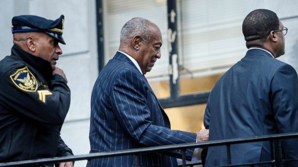 PHOTO: Bill Cosby arrives for a second day of a sentencing hearing at the Montgomery County Courthouse, Sept. 25, 2018, in Norristown, Pa. (Brendan Smialowski/AFP/Getty Images)
