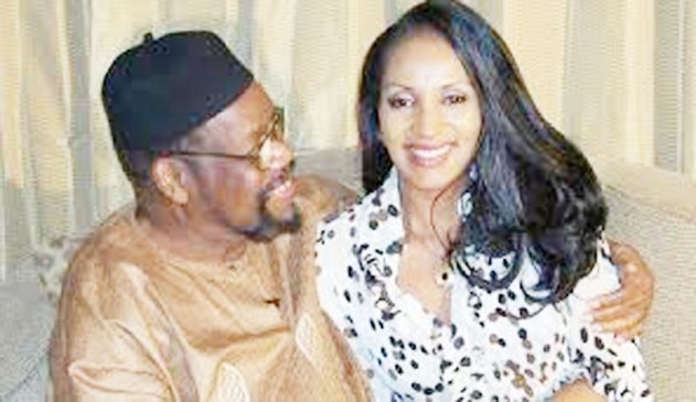 Dim Odimegwu Ojukwu and Bianca.