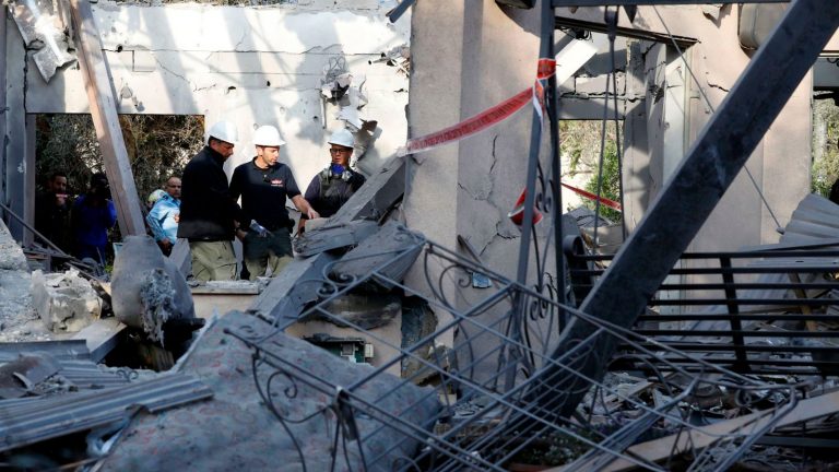 Israel strikes Hamas targets in Gaza in response to rocket attack