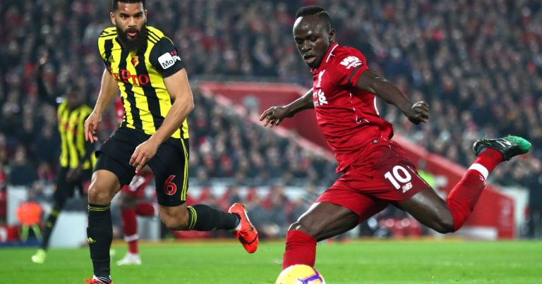 Salah, Mane earn braces to send Liverpool top of EPL again