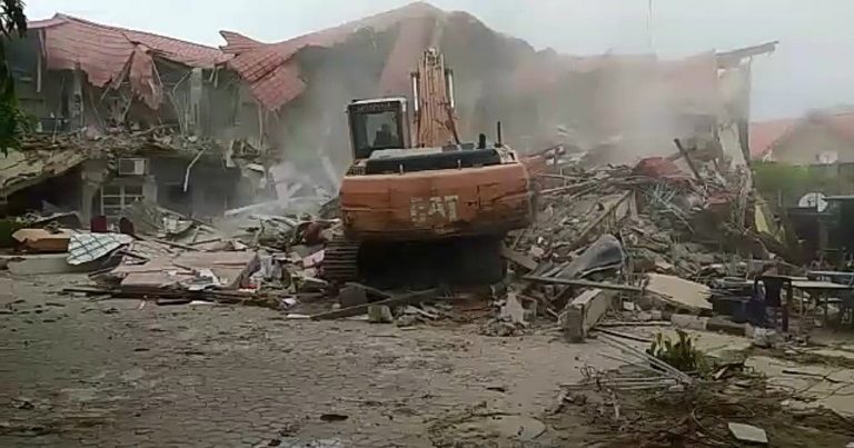 Demolished Caramelo Lounge now govt. property, says FCT Minister