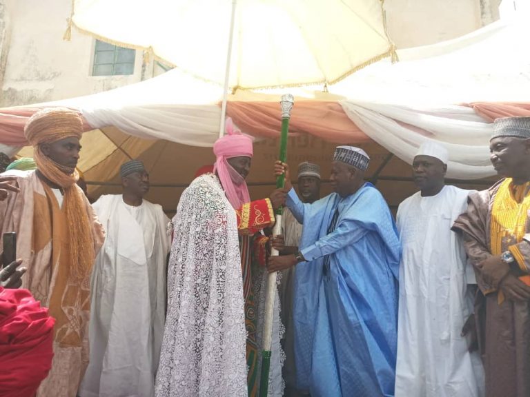 Ganduje Installs New Emirs Amidst Jubilation