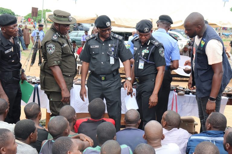 Police Operatives arrest 93 Kidnap Suspects