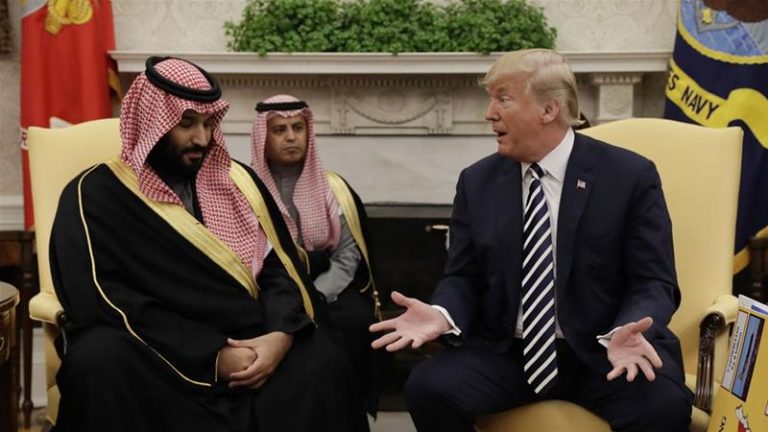 Trump OKs advanced bomb parts to be built in Saudi