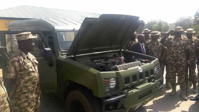 Army begins local production of tactical vehicles