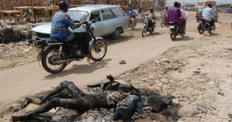 Panic As Fulani Okada Riders Kill and Burn Christian Father In Orozo, Abuja