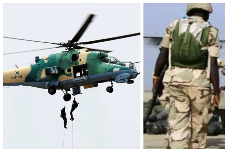 NAF destroys another insurgents hideout at Kirta Wulgo in Borno