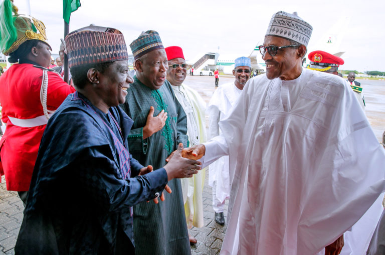 Buhari Congratulates Ganduje, Lalong On Election Tribunal Victories