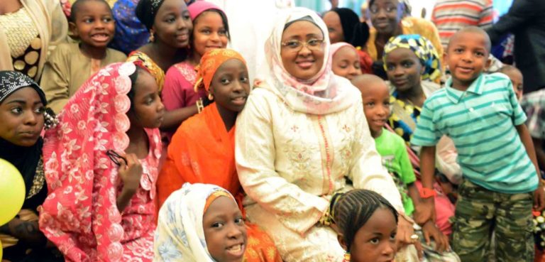 Aisha Buhari joins forces to fight malnutrition among children