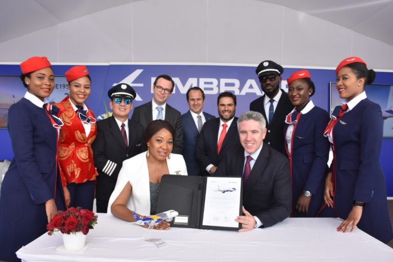 Air Peace signs firm order for 3 additional E195-E2 jets, worth $212.6m