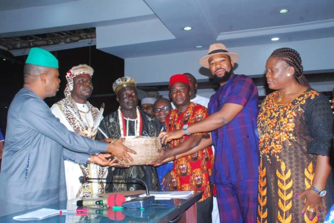 Traditional Rulers of Ihitte Uboma Laud Ihedioha for Reconstruction of