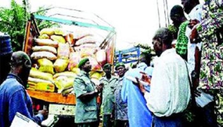 Customs raid Mubi market, seize foreign rice
