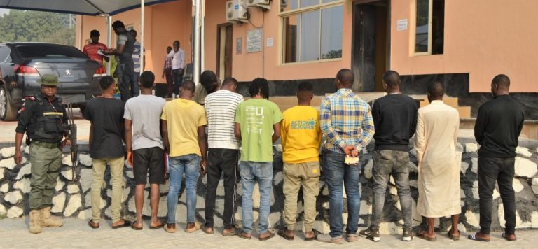 EFCC Arrests Landlord for Providing Shelter for 10 Internet Fraudsters